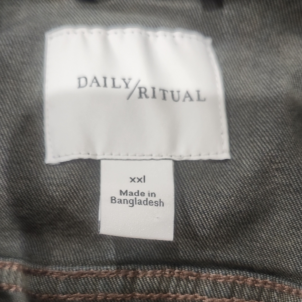 Daily Ritual Dark Blue Jean Jacket - Picture 2 of 4